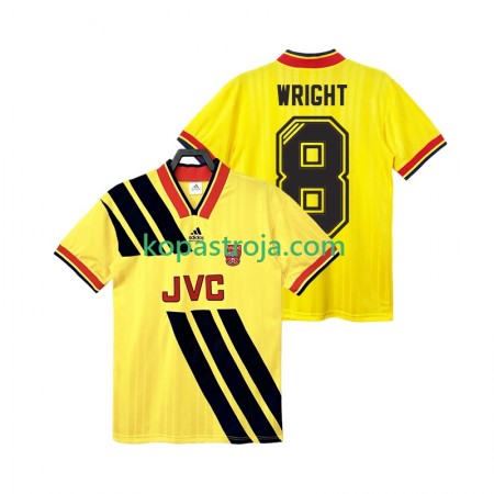 Billiga Fotbollströjor Arsenal WRIGHT 8 1993 Retro Borta tröja 1994 Kortärmad